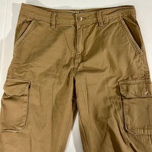 Men’s Cargo Pants North West Territory 34x30 Khaki Brown 100% Cotton
